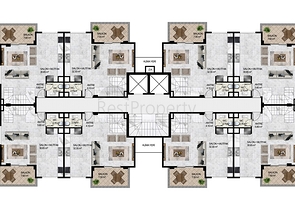 Новый жилой комплекс в Махмутларе