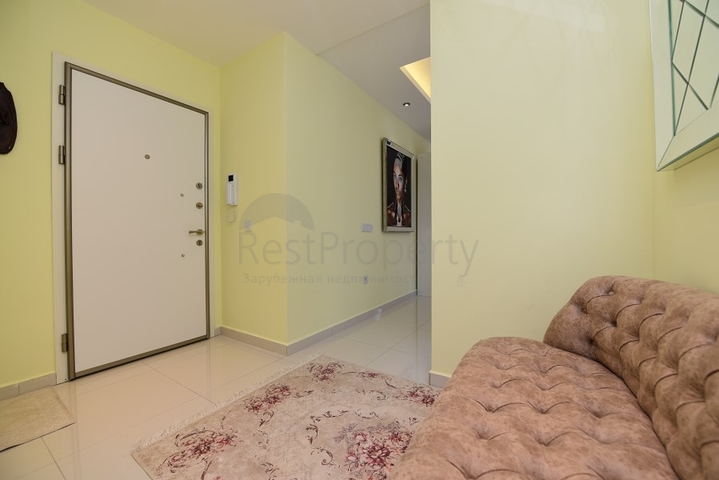 Квартира 2+1 с мебелью в районе Кестель в 200 м от моря