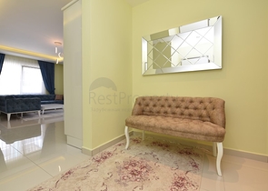 Квартира 2+1 с мебелью в районе Кестель в 200 м от моря