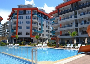 Квартира 2+1 с мебелью в районе Кестель в 200 м от моря