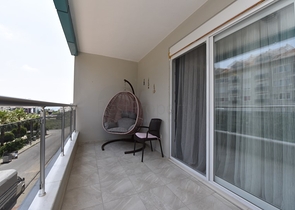 Квартира 2+1 с мебелью в районе Кестель в 200 м от моря