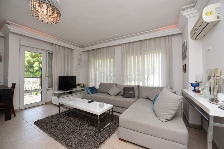 Меблированная квартира планировкой 1+1 в центре Алании