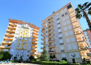 Меблированная квартира планировкой 1+1 в центре Алании