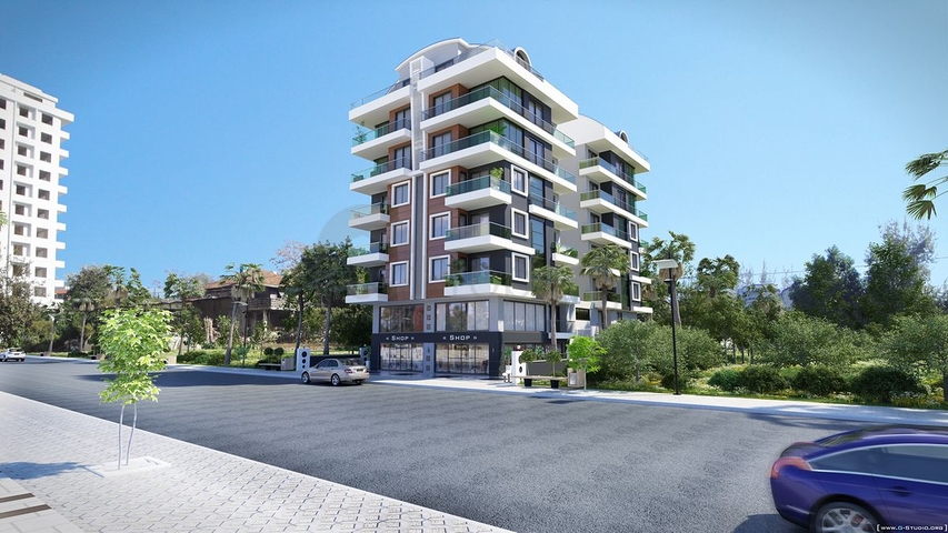 Комплекс в районе Махмутлар, Алания