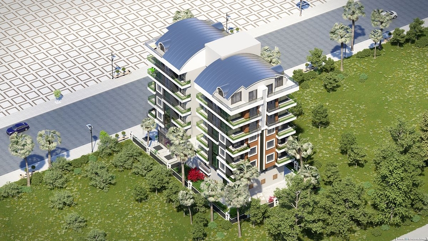 Комплекс в районе Махмутлар, Алания