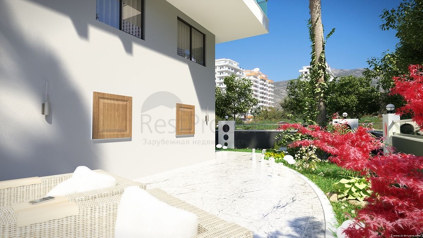 Комплекс в районе Махмутлар, Алания