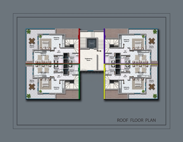 Комплекс в районе Махмутлар, Алания