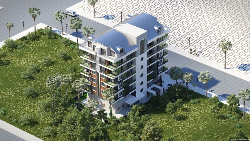 Комплекс в районе Махмутлар, Алания