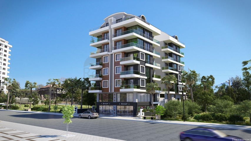 Комплекс в районе Махмутлар, Алания