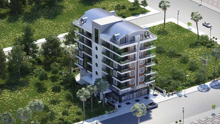 Комплекс в районе Махмутлар, Алания