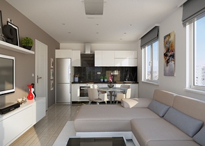 Комплекс в районе Махмутлар, Алания