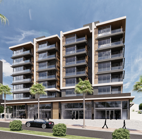 Инвестиционный проект в районе Гюзельоба Лара в 5 минутах от пляжа