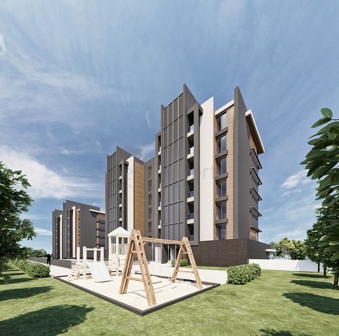 Инвестиционный проект в районе Гюзельоба Лара в 5 минутах от пляжа