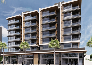 Инвестиционный проект в районе Гюзельоба Лара в 5 минутах от пляжа