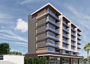 Инвестиционный проект в районе Гюзельоба Лара в 5 минутах от пляжа