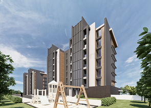 Инвестиционный проект в районе Гюзельоба Лара в 5 минутах от пляжа