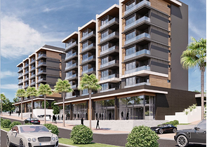 Инвестиционный проект в районе Гюзельоба Лара в 5 минутах от пляжа