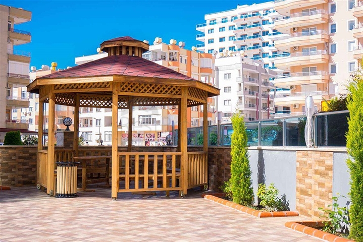 Меблированная трёхкомнатная квартира в районе Махмутлар