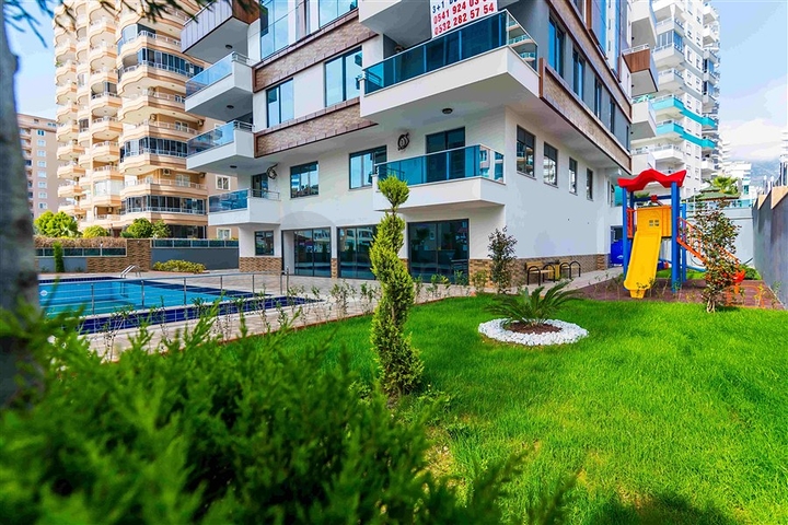 Меблированная трёхкомнатная квартира в районе Махмутлар