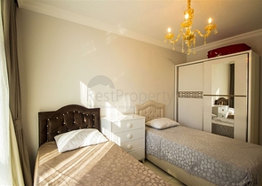 Меблированная трёхкомнатная квартира в районе Махмутлар