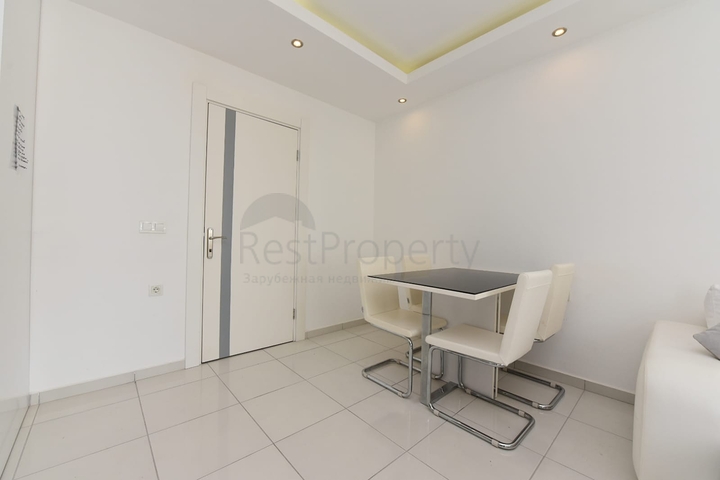 Меблированная квартира планировкой 1+1 в районе Махмутлар