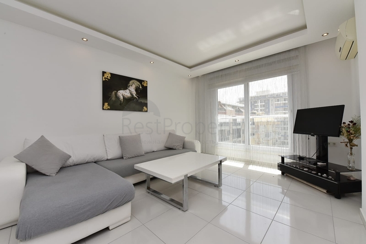 Меблированная квартира планировкой 1+1 в районе Махмутлар