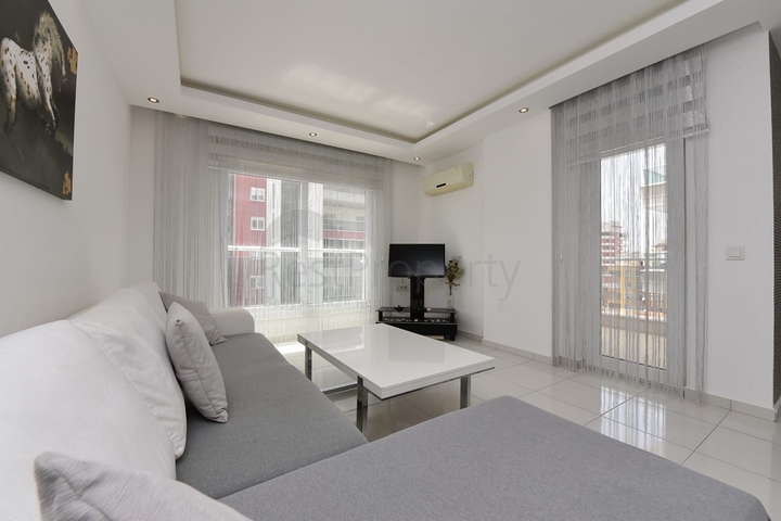 Меблированная квартира планировкой 1+1 в районе Махмутлар