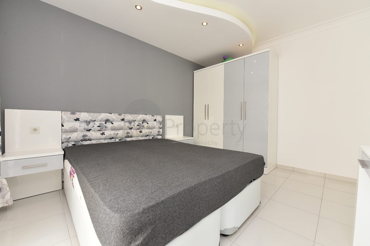 Меблированная квартира планировкой 1+1 в районе Махмутлар