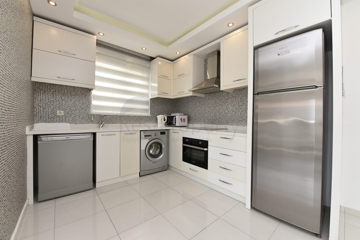 Меблированная квартира планировкой 1+1 в районе Махмутлар