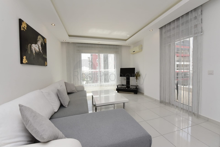 Меблированная квартира планировкой 1+1 в районе Махмутлар