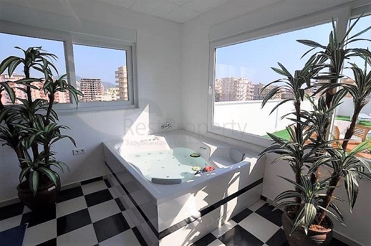 Меблированная квартира планировкой 1+1 в районе Махмутлар