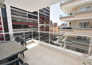 Меблированная квартира планировкой 1+1 в районе Махмутлар