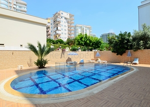 Меблированная квартира планировкой 1+1 в районе Махмутлар