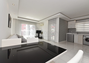 Меблированная квартира планировкой 1+1 в районе Махмутлар