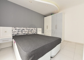 Меблированная квартира планировкой 1+1 в районе Махмутлар