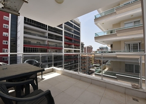 Меблированная квартира планировкой 1+1 в районе Махмутлар