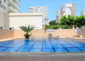 Меблированная квартира планировкой 1+1 в районе Махмутлар