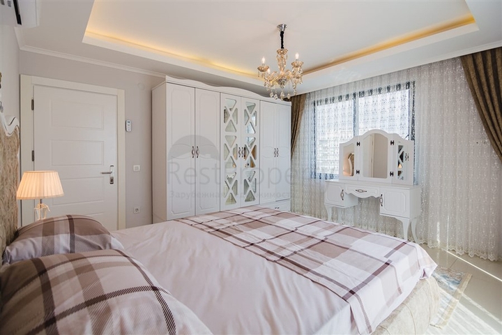 Меблированный пентхаус в районе Махмутлар