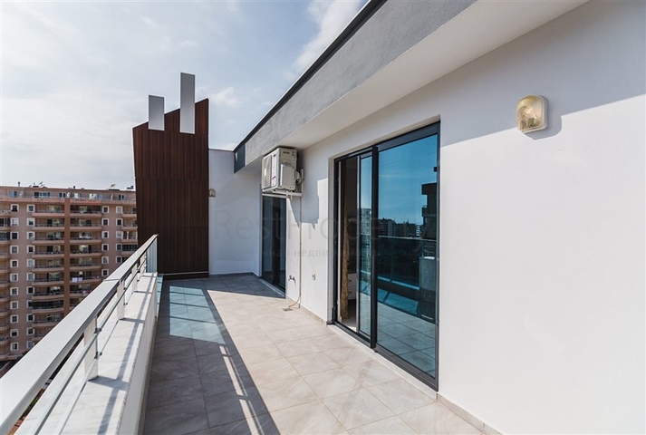 Меблированный пентхаус в районе Махмутлар