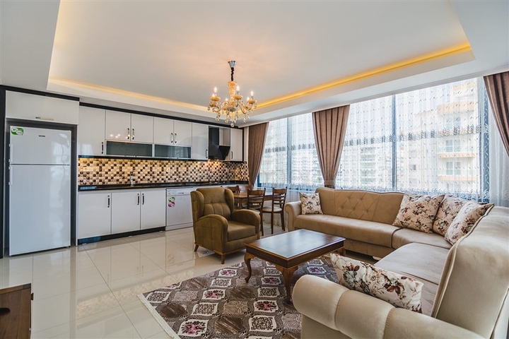 Меблированный пентхаус в районе Махмутлар