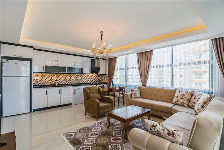 Меблированный пентхаус в районе Махмутлар