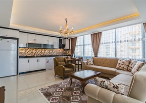 Меблированный пентхаус в районе Махмутлар