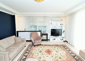 Просторные, меблированные апартаменты 2+1 в центре Махмутлара