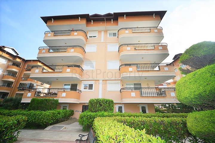 Меблированная квартира с двумя спальнями в районе Оба