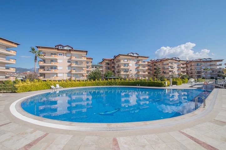 Меблированная квартира с двумя спальнями в районе Оба