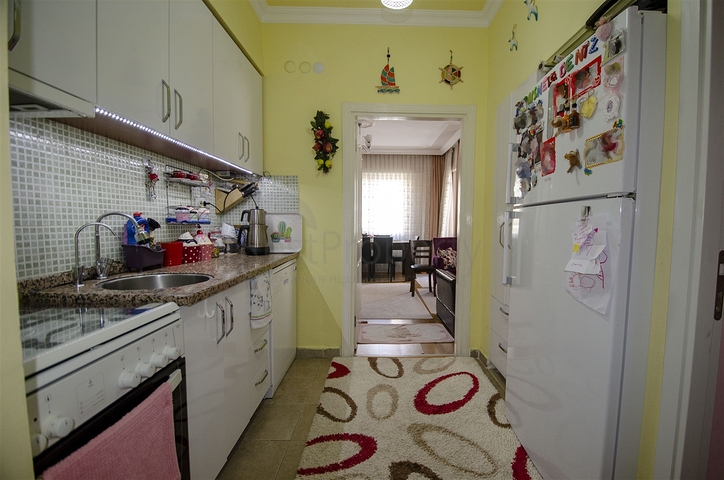 Квартира 2+1 в микрорайоне Лиман Коньяалты 600 м до моря