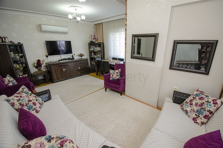 Квартира 2+1 в микрорайоне Лиман Коньяалты 600 м до моря