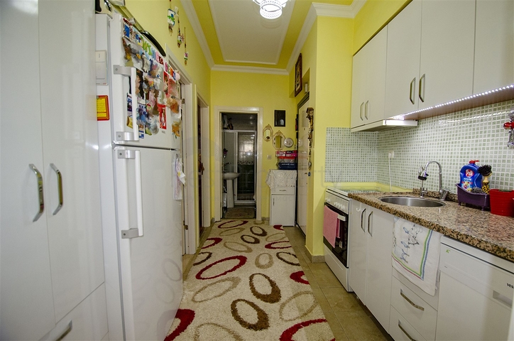 Квартира 2+1 в микрорайоне Лиман Коньяалты 600 м до моря