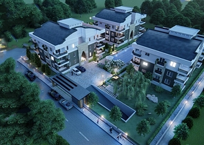 Просторные квартиры 3+1 в Алтынкале Дошемеальты 