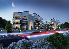 Просторные квартиры 3+1 в Алтынкале Дошемеальты 